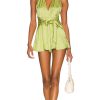 Clothes Lovers and Friends | Addie Romper Lime Green