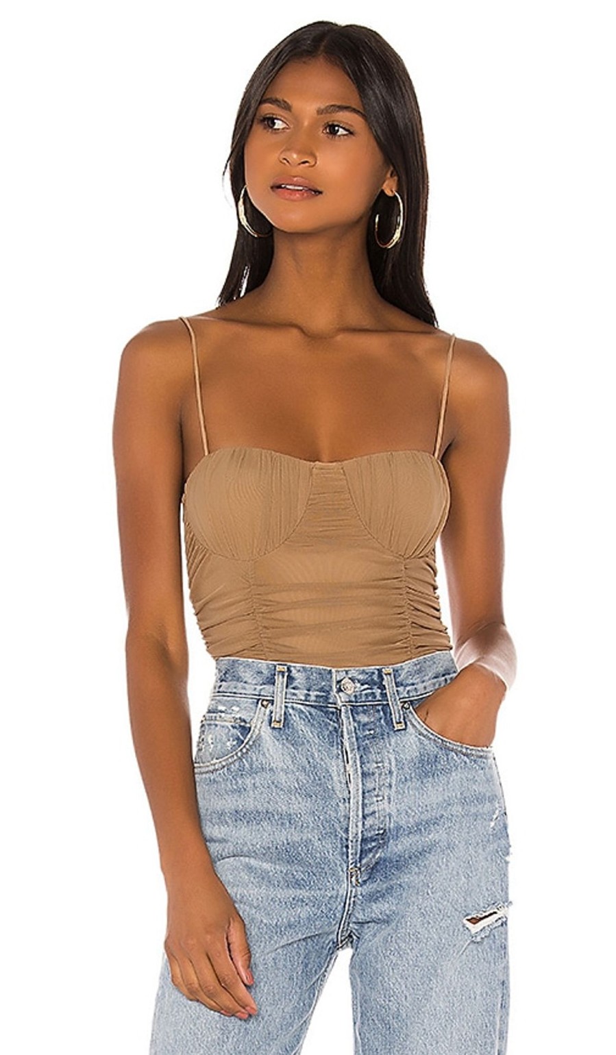 Clothes Lovers and Friends | Albany Bodysuit Taupe Brown