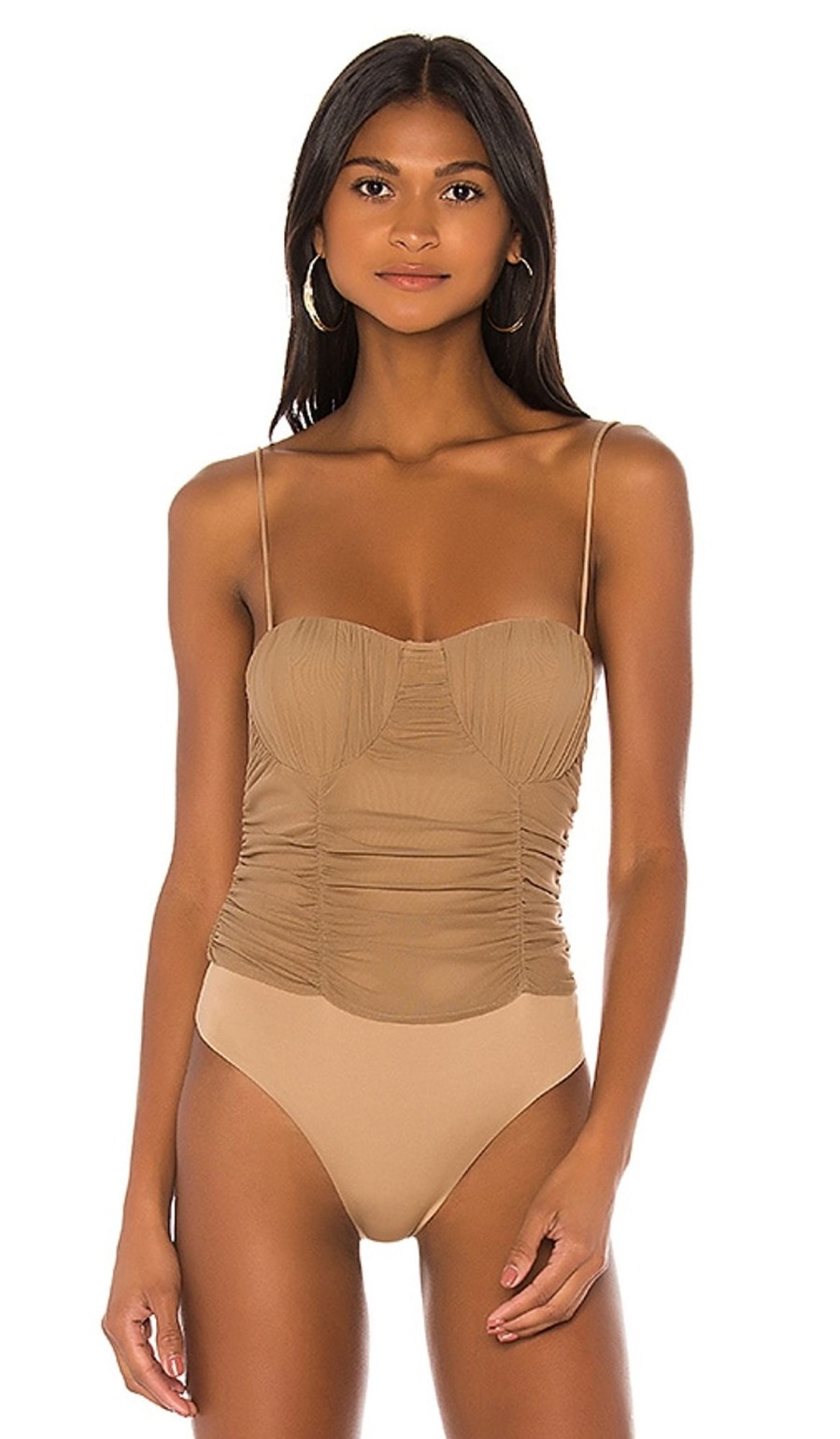 Clothes Lovers and Friends | Albany Bodysuit Taupe Brown