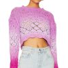 Clothes Lovers and Friends | Florissa Ombre Sweater Purple Ombre