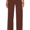 Clothes Lovers and Friends | Abby High Rise Pant Chocolate Brown