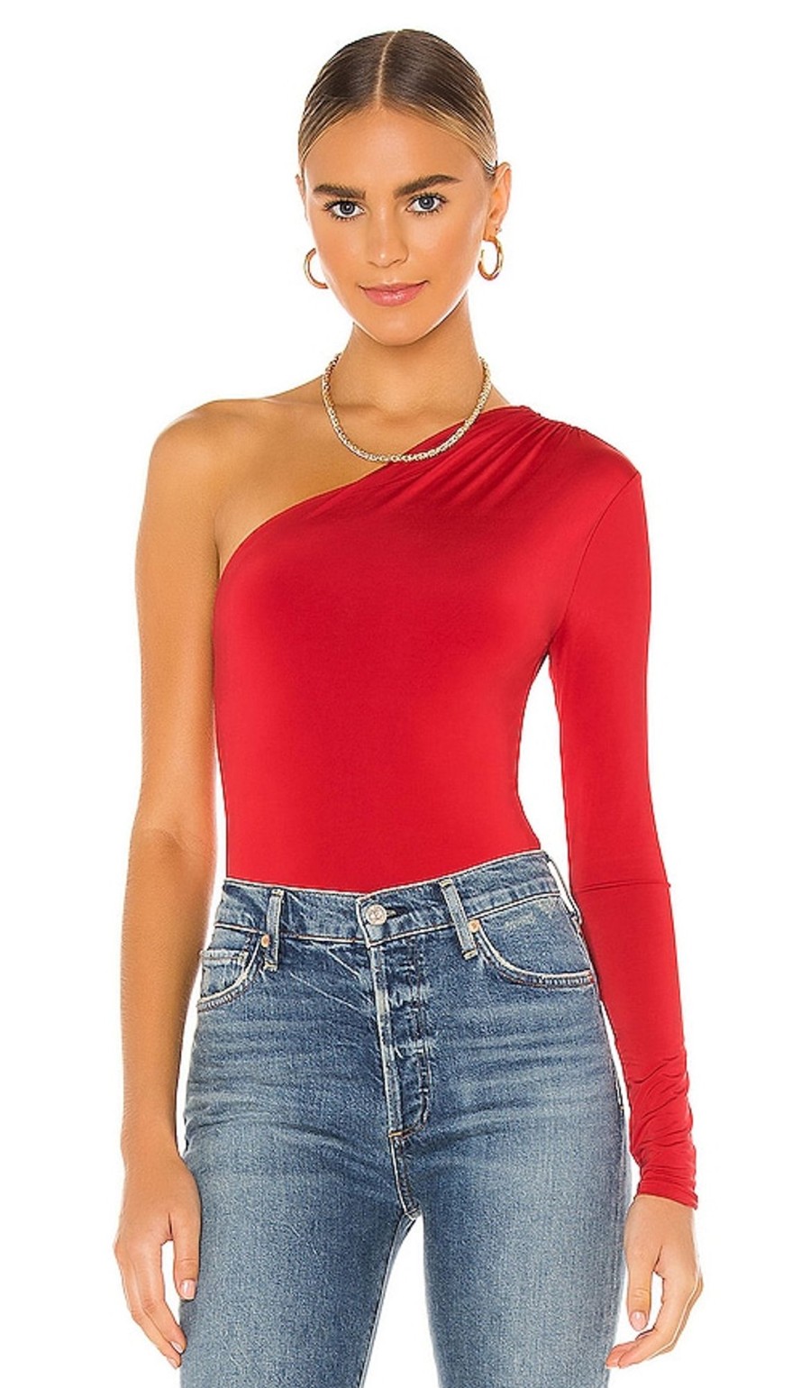 Clothes Lovers and Friends | Vika Bodysuit Red Orange