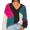 Clothes Lovers and Friends | Makana Pullover Red & Blue Multi