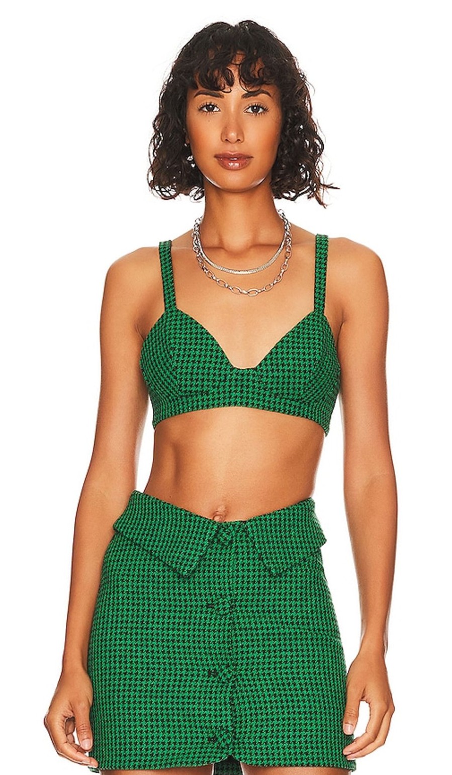 Clothes Lovers and Friends | Avery Bralette Green & Black