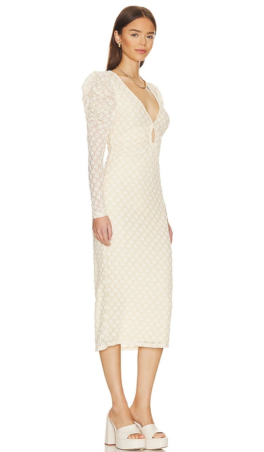 Clothes Lovers and Friends | Zoey Midi Dress Ivory