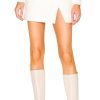 Clothes Lovers and Friends | Kyro Leather Mini Skirt Bone