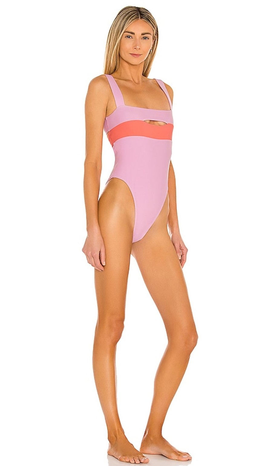 Clothes Lovers and Friends | Daytona One Piece Pink & Orange