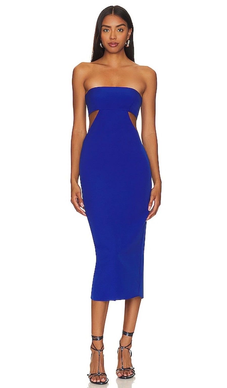 Clothes Lovers and Friends | Maves Midi Dress Royal Blue