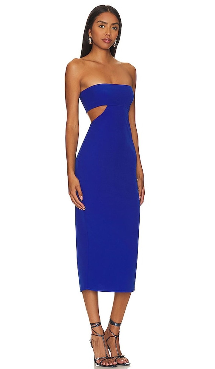 Clothes Lovers and Friends | Maves Midi Dress Royal Blue