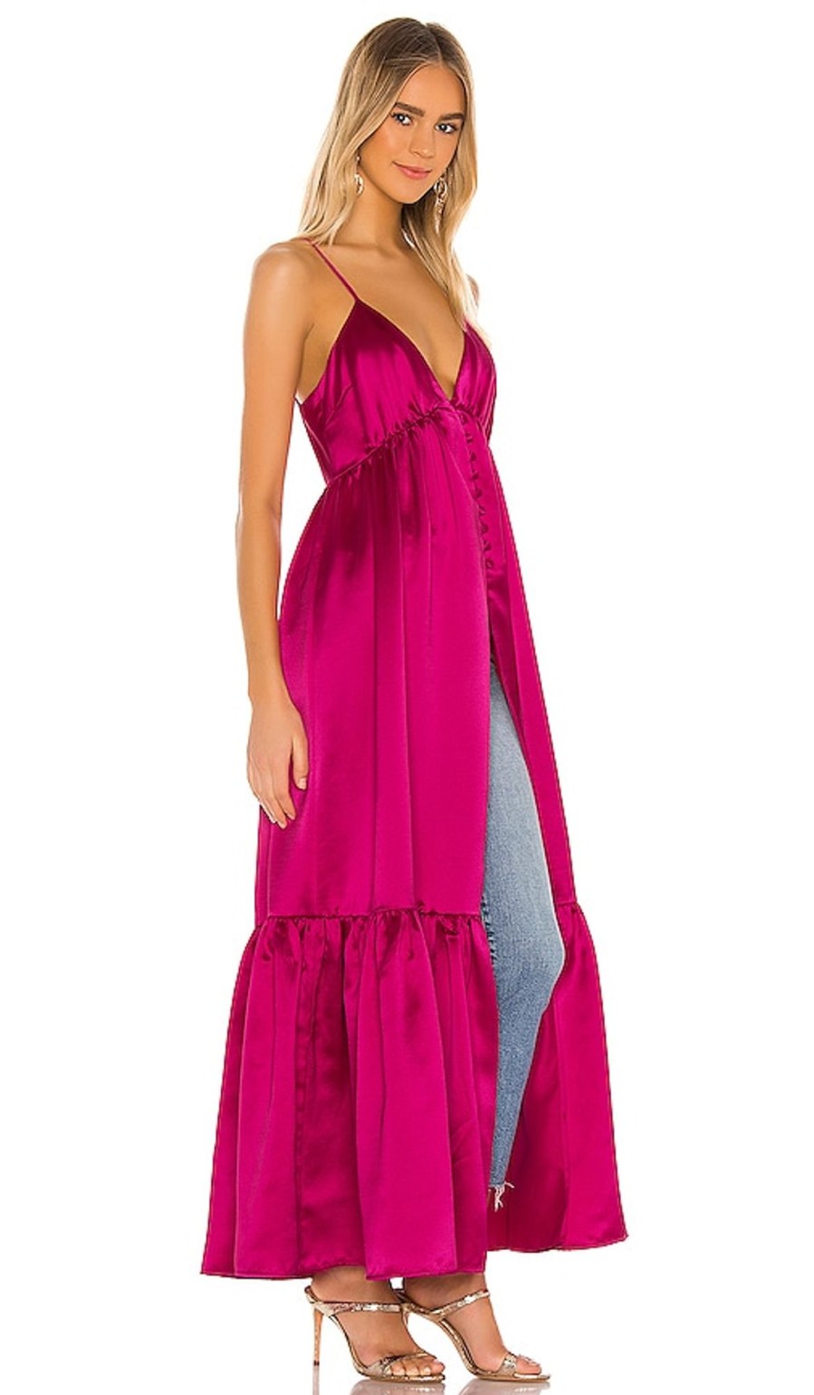 Clothes Lovers and Friends | Dawson Maxi Top Magenta Pink