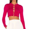 Clothes Lovers and Friends | Tara Micro Cardigan Hot Pink