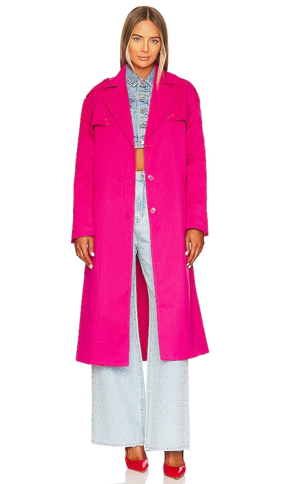 Clothes Lovers and Friends | Vivian Coat Bright Pink