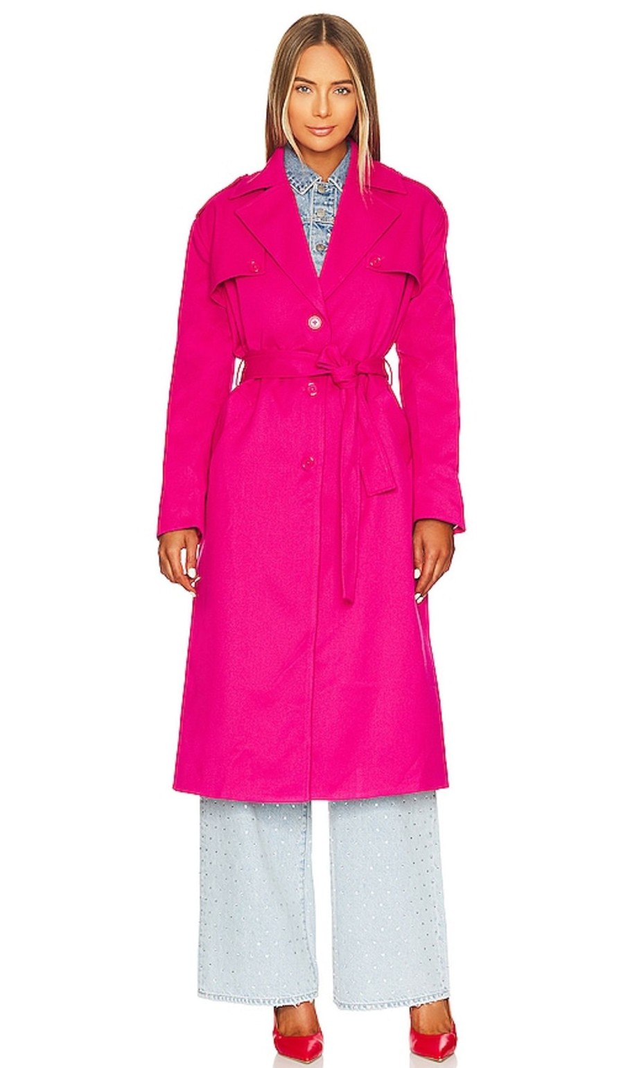 Clothes Lovers and Friends | Vivian Coat Bright Pink