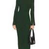 Clothes Lovers and Friends | Coralie Knit Dress Dark Green