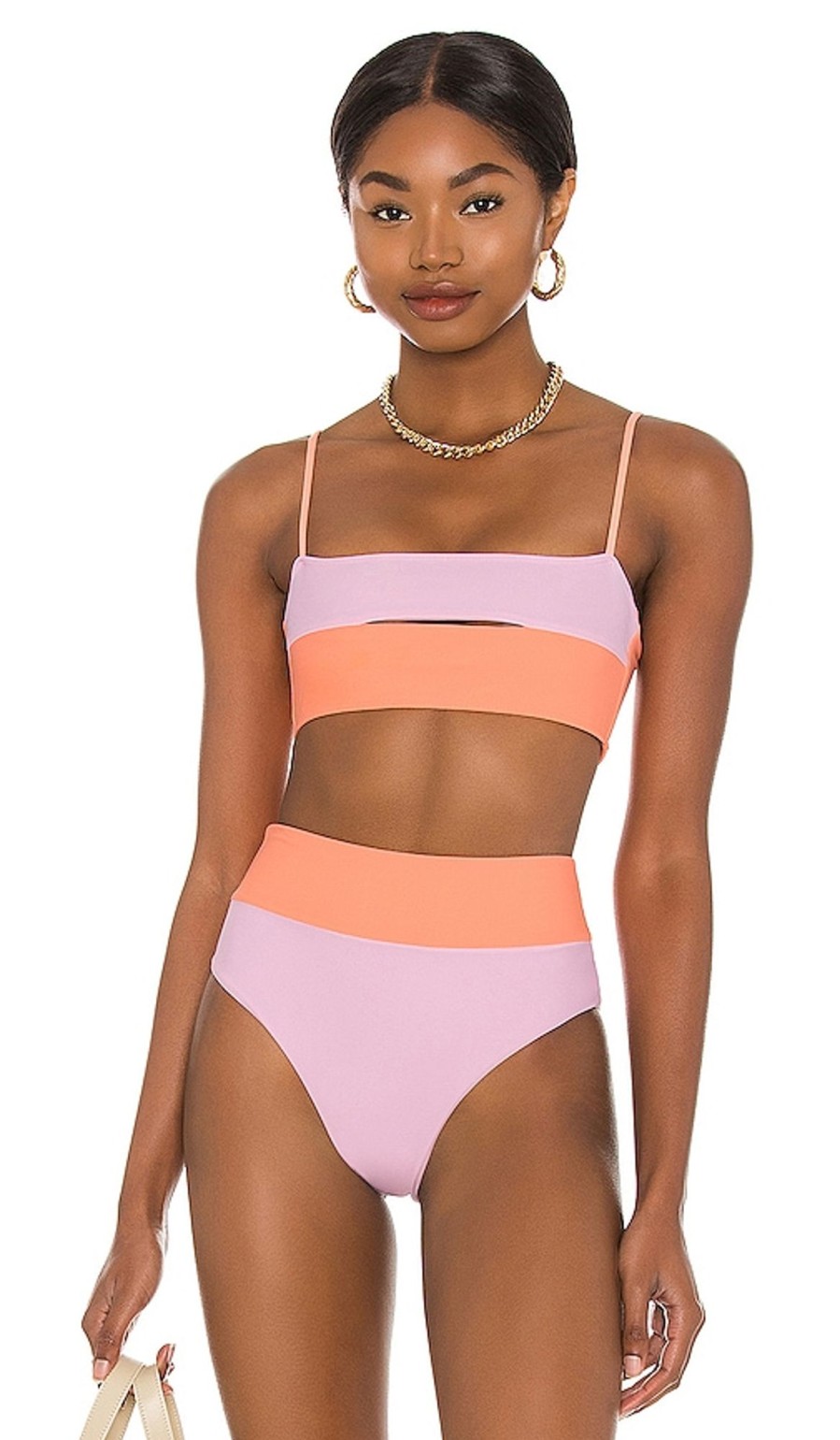 Clothes Lovers and Friends | West Coast Top Pink & Orange