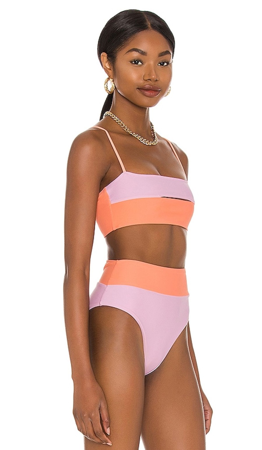 Clothes Lovers and Friends | West Coast Top Pink & Orange