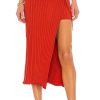 Clothes Lovers and Friends | Layered Midi Skirt Spice Red