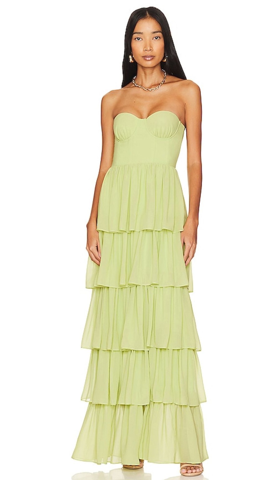 Clothes Lovers and Friends | Hattie Gown Green