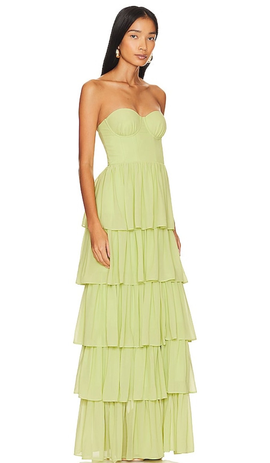 Clothes Lovers and Friends | Hattie Gown Green