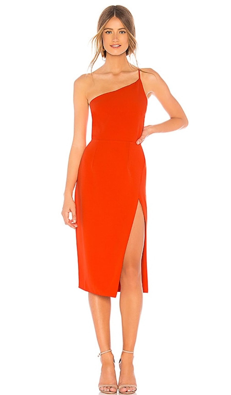 Clothes Lovers and Friends | Lazo Midi Dress Blood Orange