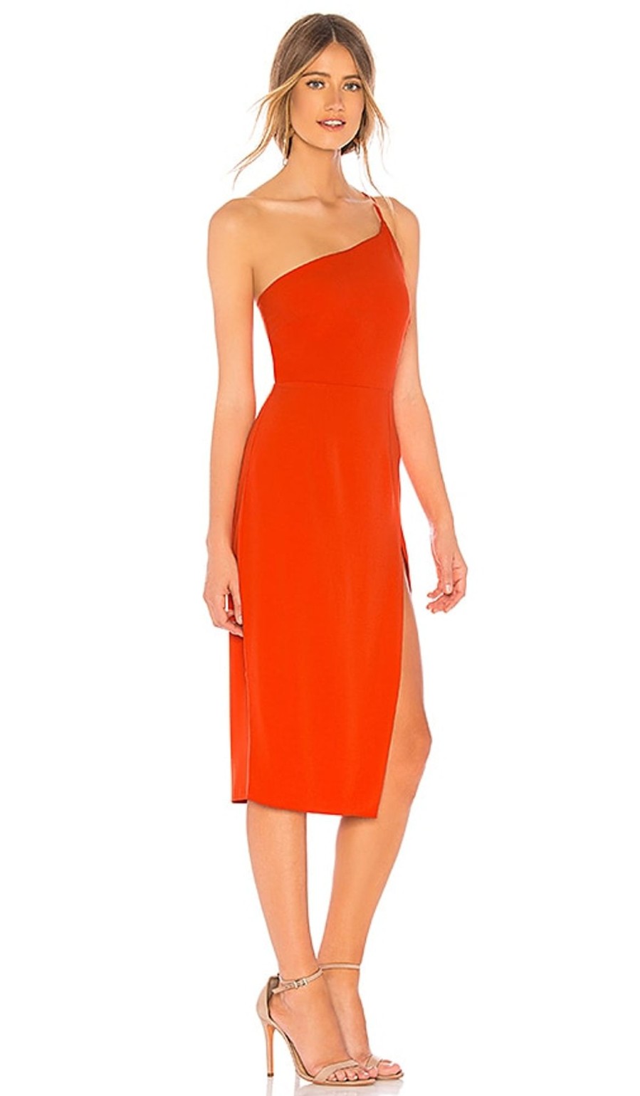 Clothes Lovers and Friends | Lazo Midi Dress Blood Orange