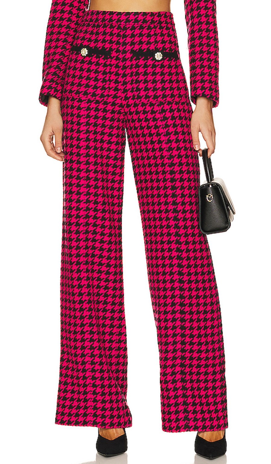 Clothes Lovers and Friends | Nadja Trouser Black & Pink