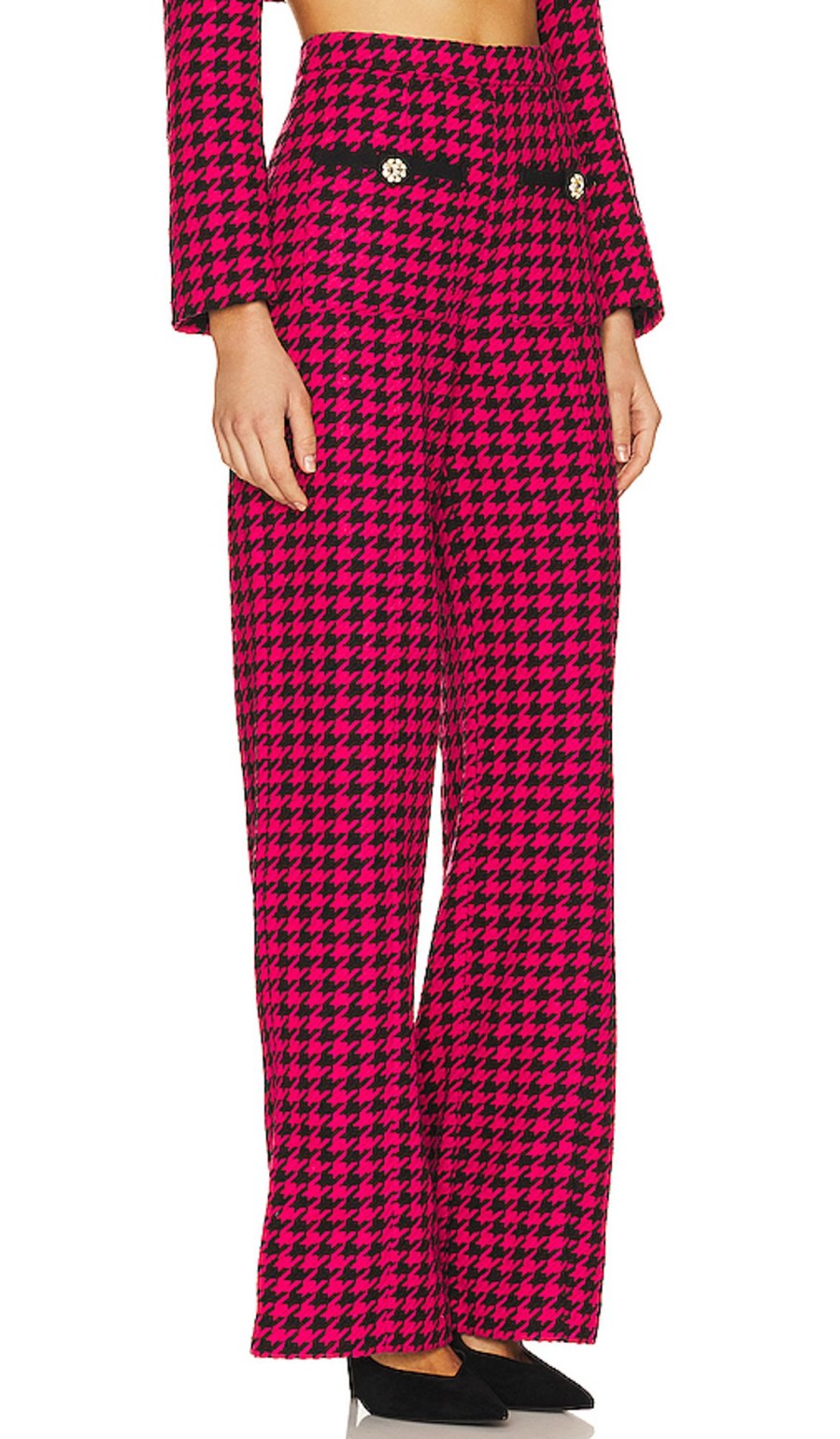 Clothes Lovers and Friends | Nadja Trouser Black & Pink