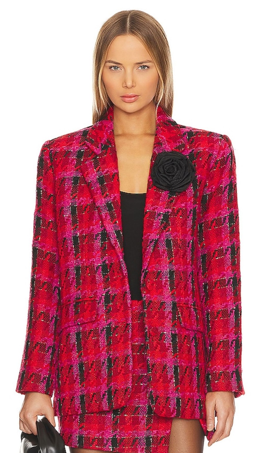 Clothes Lovers and Friends | X Rachel Madix Blazer Black & Red