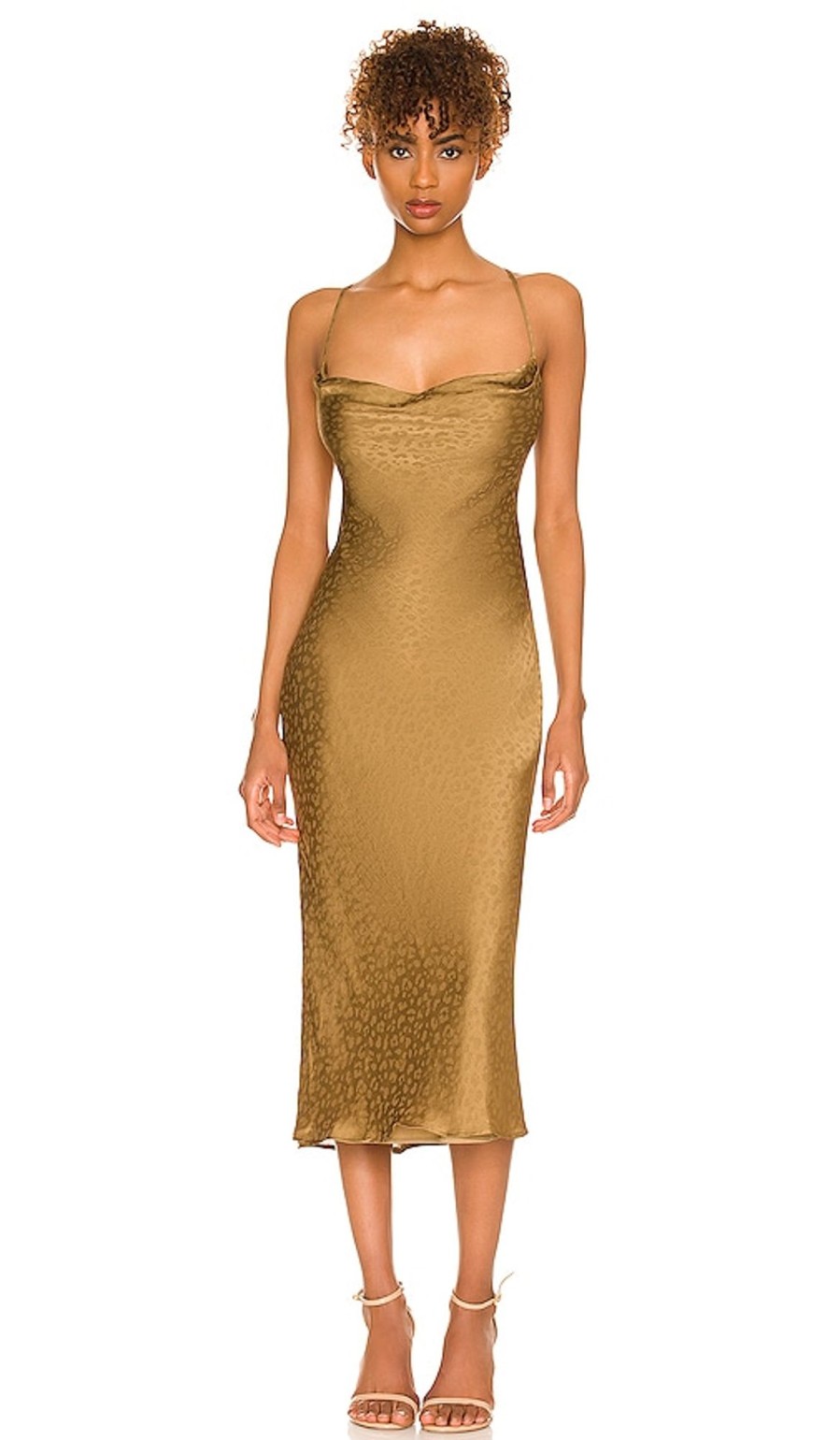 Clothes Lovers and Friends | Lauren Midi Dress Gold