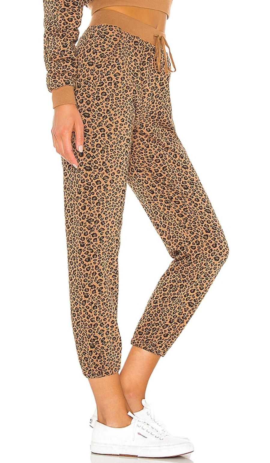 Clothes Lovers and Friends | Kimber Sweatpants Tan Leopard