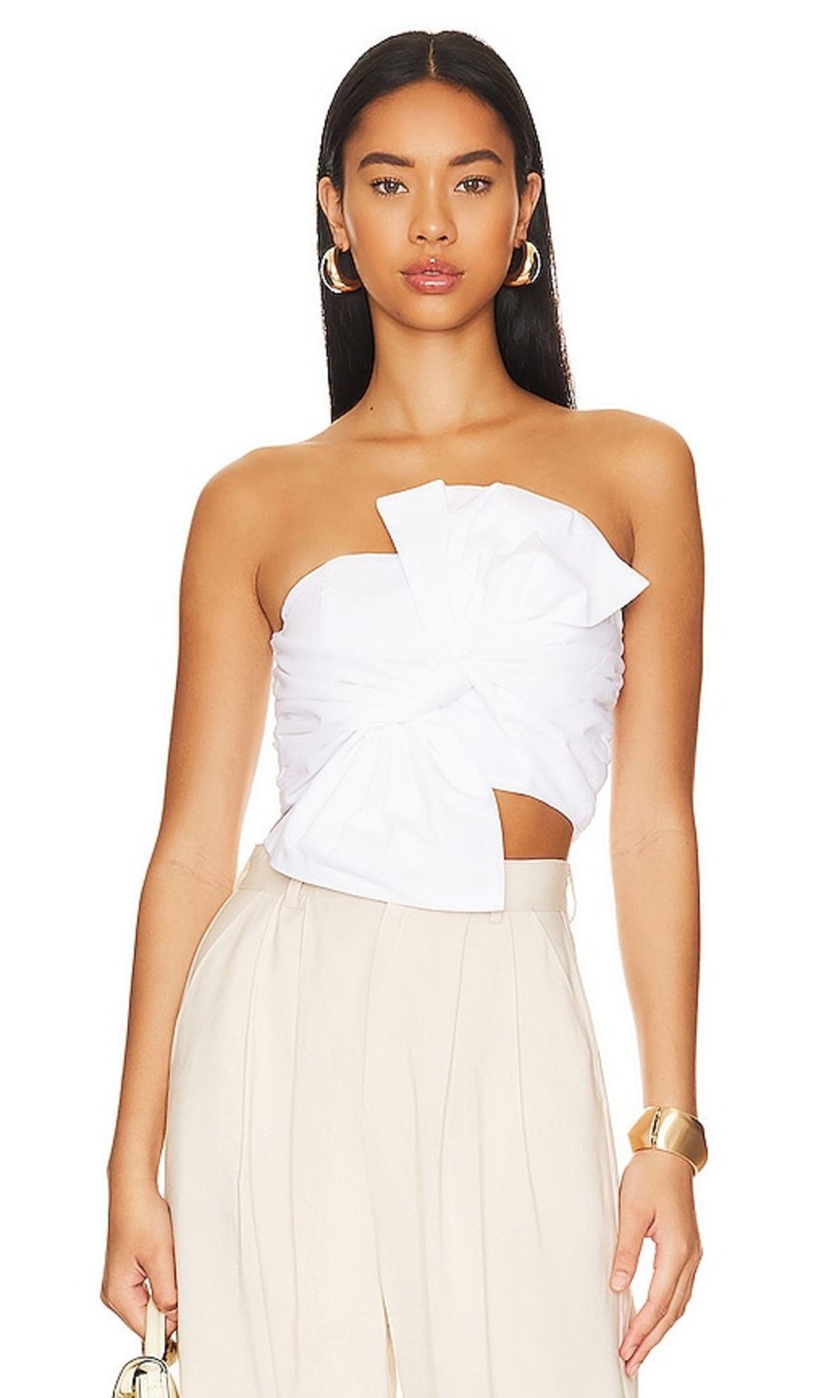 Clothes Lovers and Friends | Rosalind Crop Top White