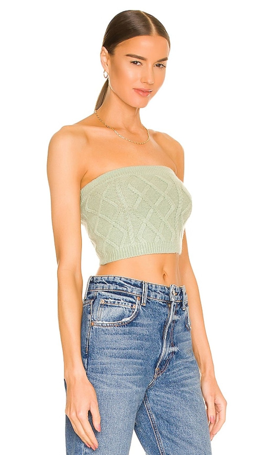 Clothes Lovers and Friends | Opal Tube Top Meadow Green