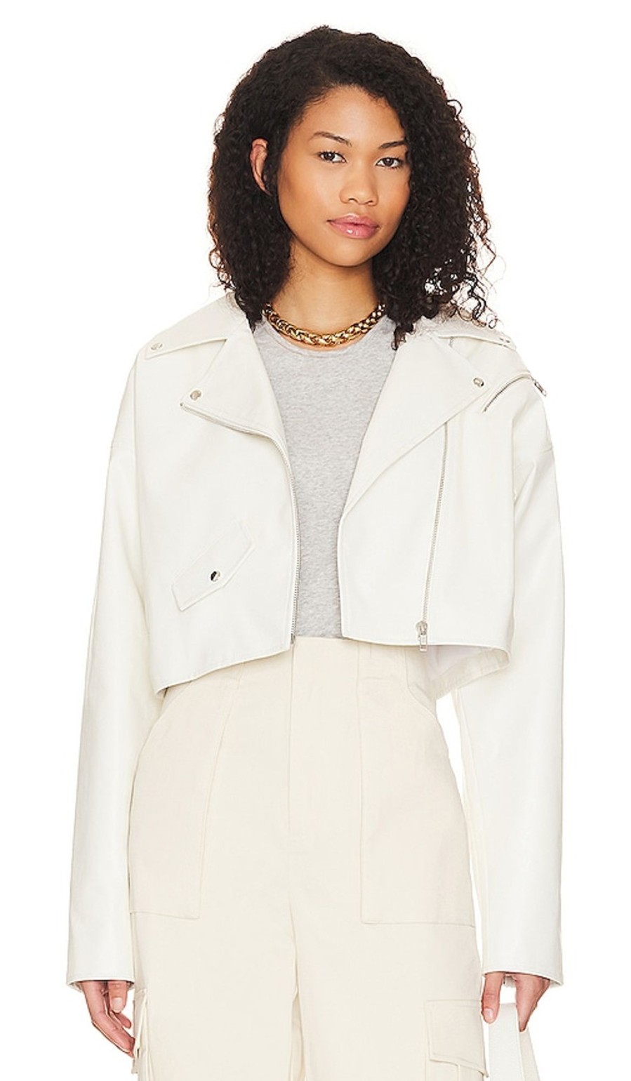 Clothes Lovers and Friends | Jette Moto Jacket Bright White