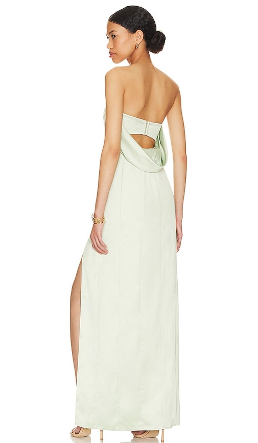 Clothes Lovers and Friends | Bellamy Gown Sage Green