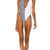 Clothes Lovers and Friends | Valora One Piece Blue & White Stripe