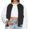 Clothes Lovers and Friends | Miri Bomber Jacket White & Black