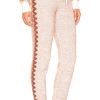 Clothes Lovers and Friends | Tavi Fair Isle Knit Pant Ivory & Tan