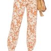 Clothes Lovers and Friends | Kacey Pant Caramel Brown Floral