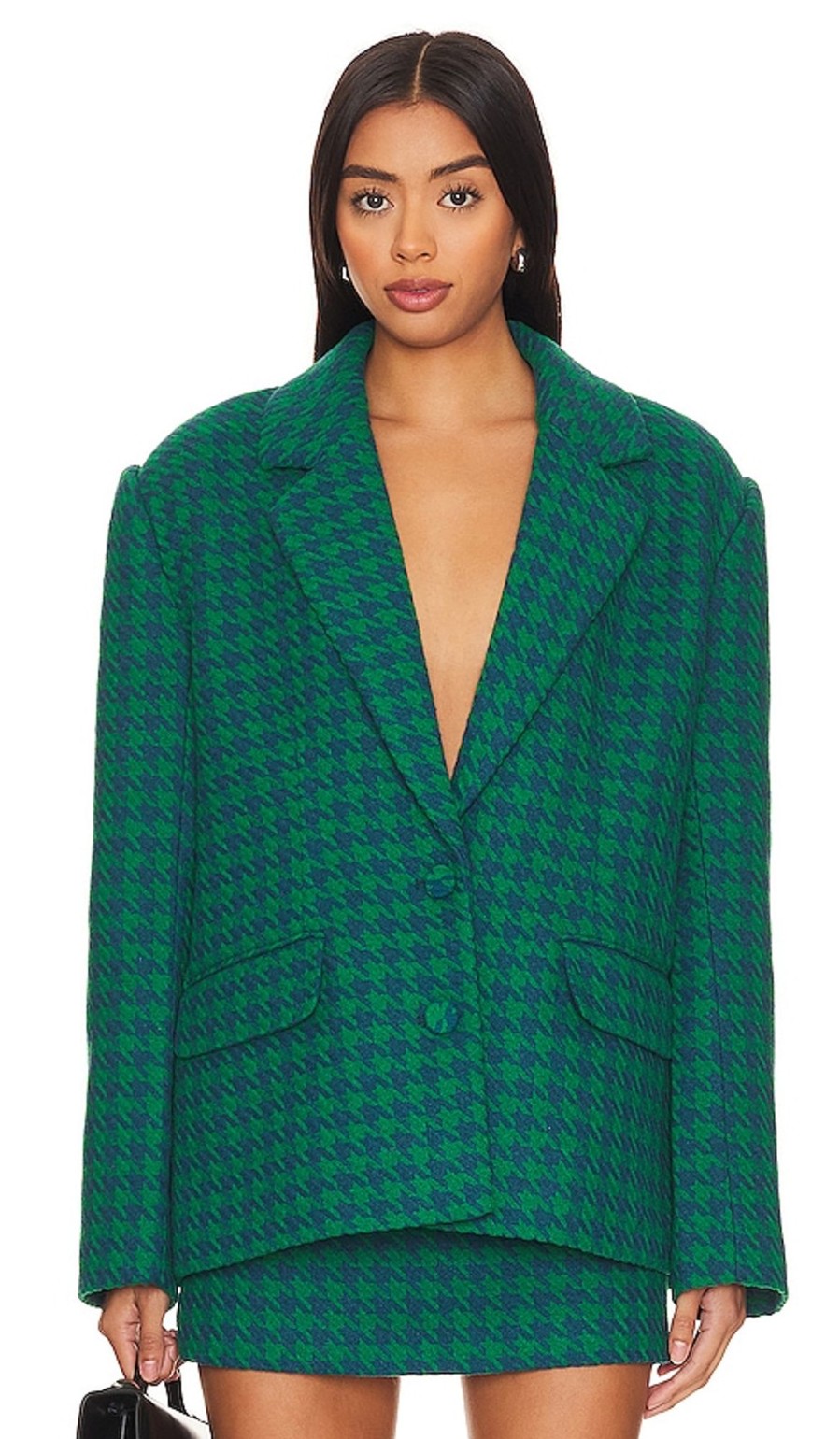 Clothes Lovers and Friends | X Rachel Hadley Blazer Blue & Green