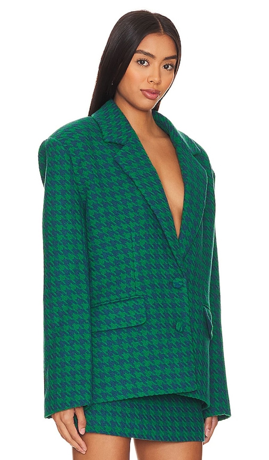 Clothes Lovers and Friends | X Rachel Hadley Blazer Blue & Green