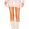 Clothes Lovers and Friends | Casey Lurex Argyle Mini Skirt Multi Pastel