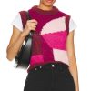 Clothes Lovers and Friends | Adiel Knit Vest Pink Multi