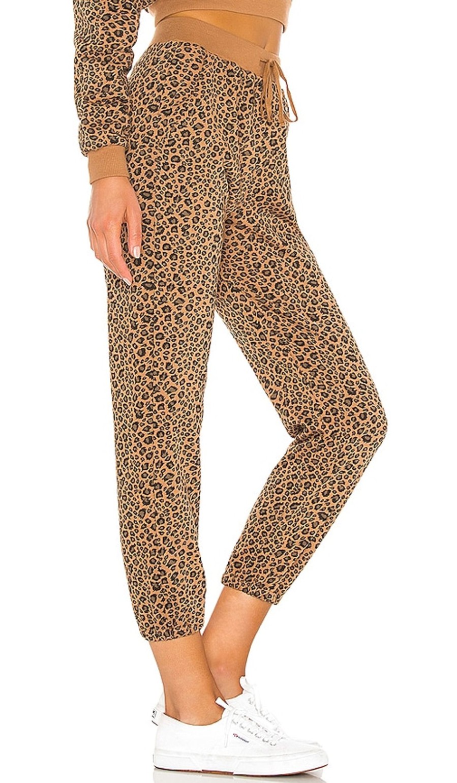 Clothes Lovers and Friends | Kimber Sweatpants Tan Leopard