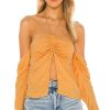 Clothes Lovers and Friends | Eden Top Tangerine Orange