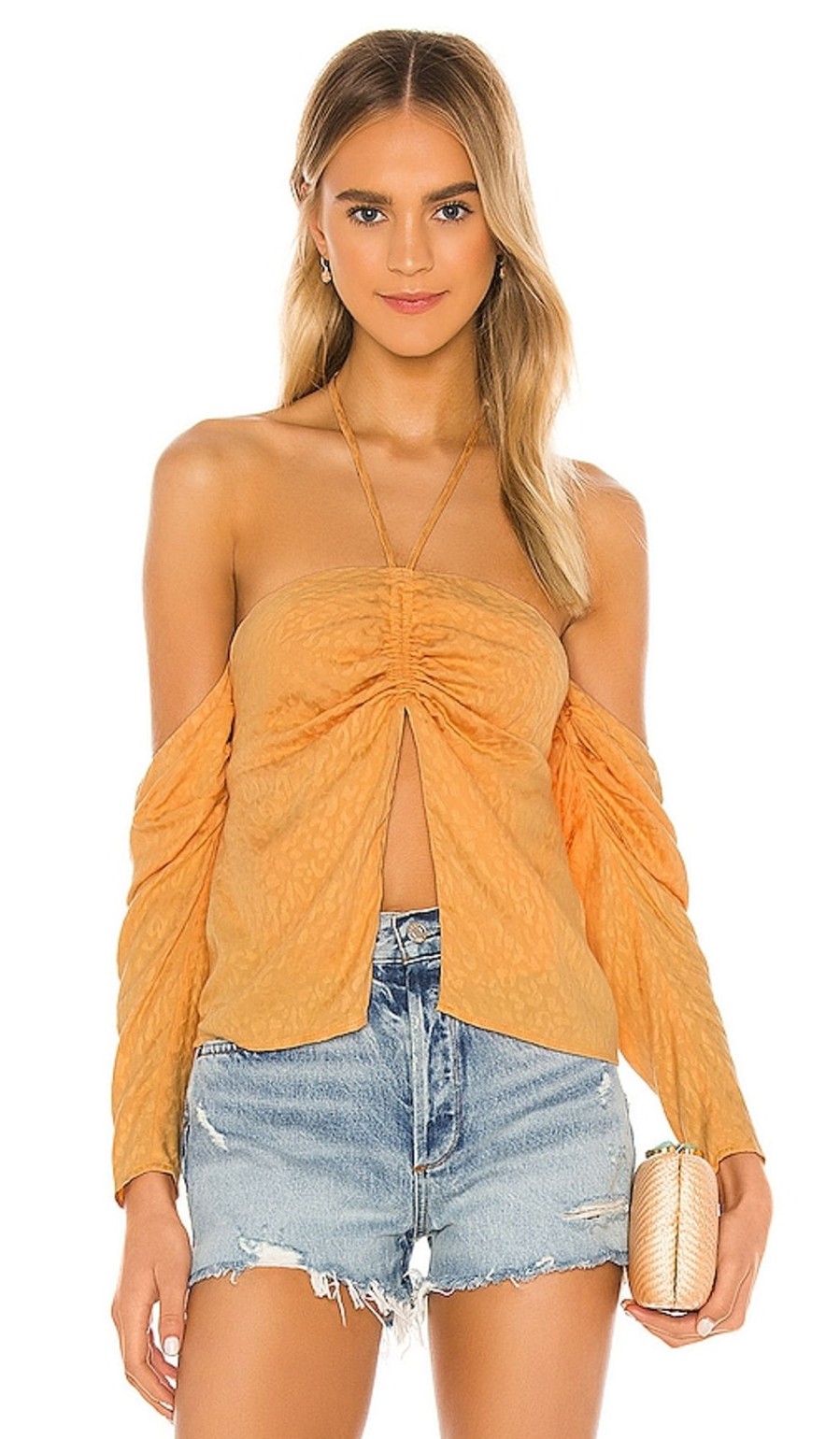 Clothes Lovers and Friends | Eden Top Tangerine Orange