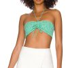 Clothes Lovers and Friends | Brielle Cropped Top Green