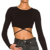 Clothes Lovers and Friends | Waist Tie Tee Black