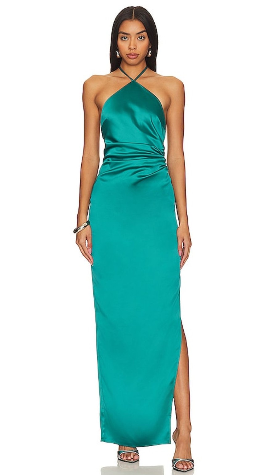 Clothes Lovers and Friends | Emaline Gown Teal Green