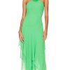 Clothes Lovers and Friends | Shelby Asymmetric Dress Green