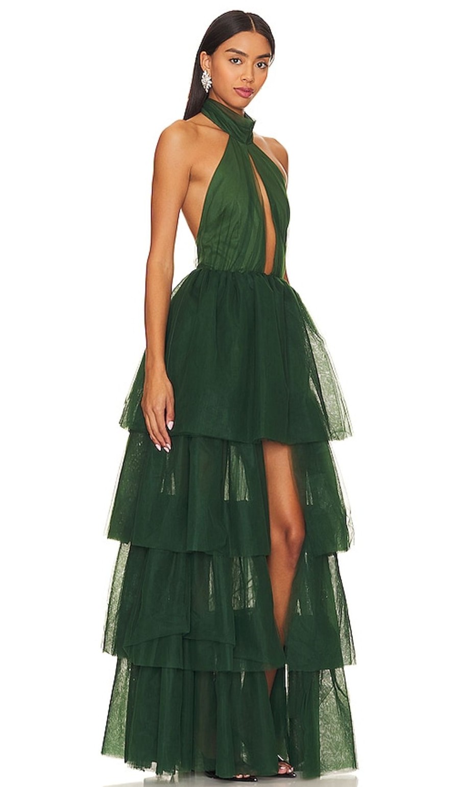 Clothes Lovers and Friends | Justine Maxi Dress Forest Green